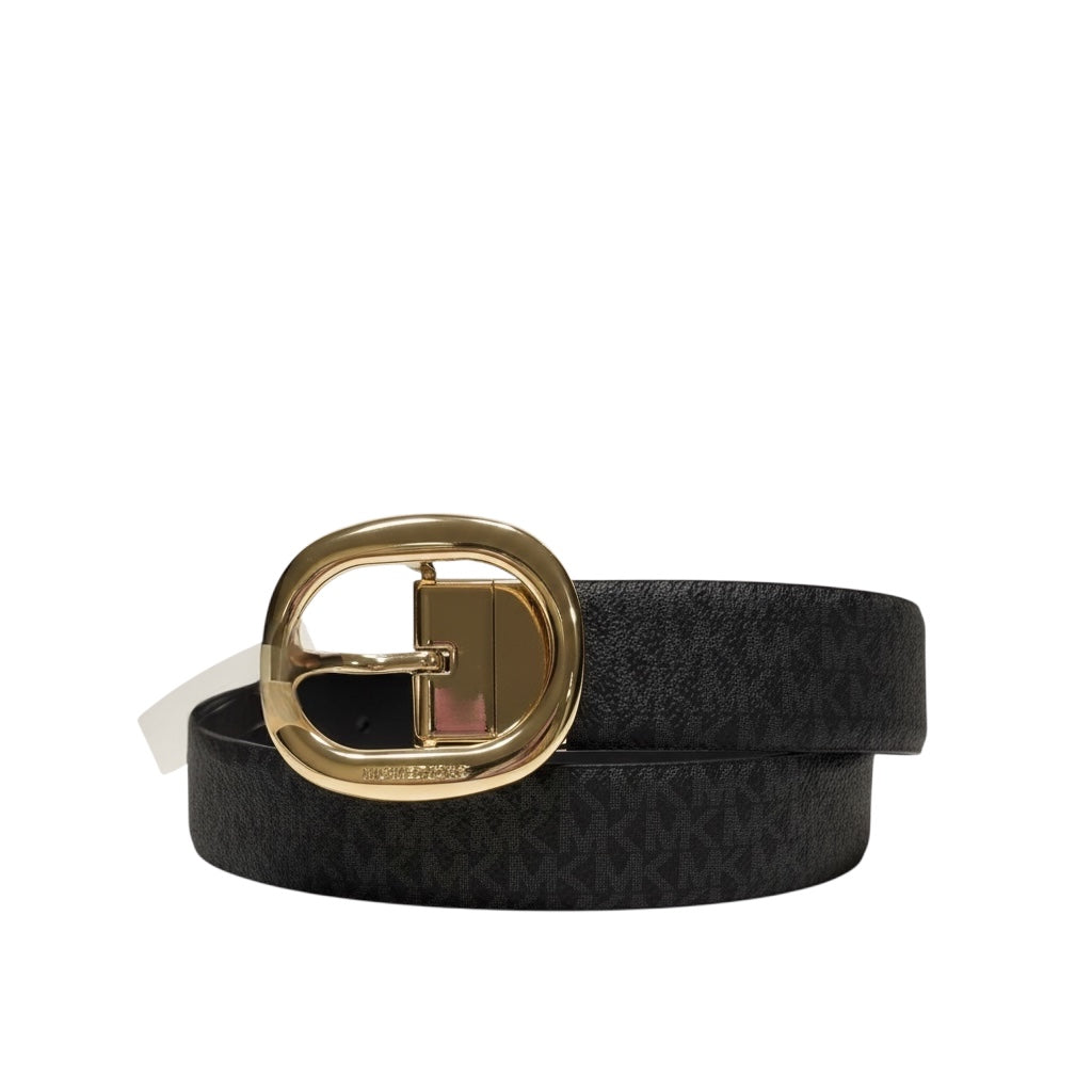 MICHAEL Michael Kors Cinturón de cuero reversible con logotipo