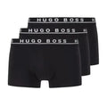 Boxer Hugo Boss Pack x3 Negro