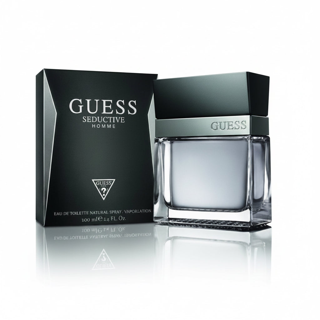 Guess Seductive Homme Cologne Perfume EDT Spray 3.4 oz for Men NIB SEALED