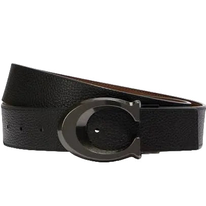 Cinturón Reversible Con Hebilla Signature Cortado A Medida, 38 Mm
