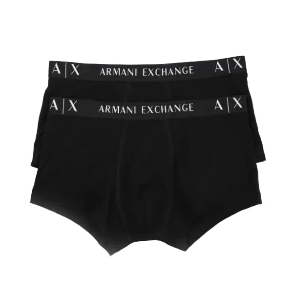 Boxer Armani Exchange Pack x2 Negro